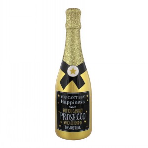 MONEY BOX PROSECCO YOU CANT BUY HAPPINESS